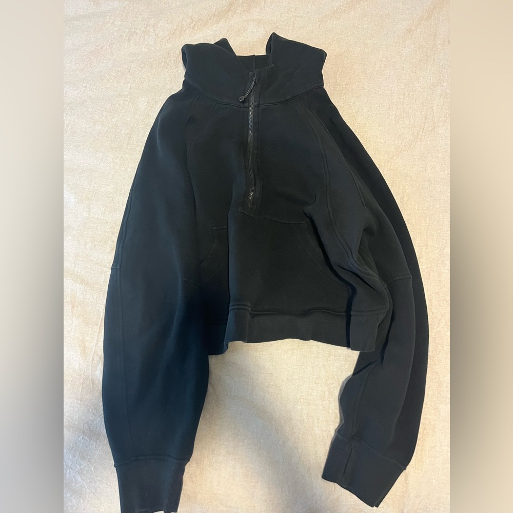 Lululemon black scuba hoodie